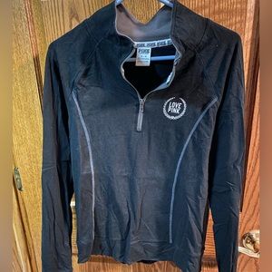 PINK quarter zip pullover